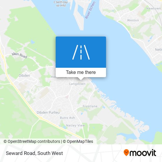 Seward Road map