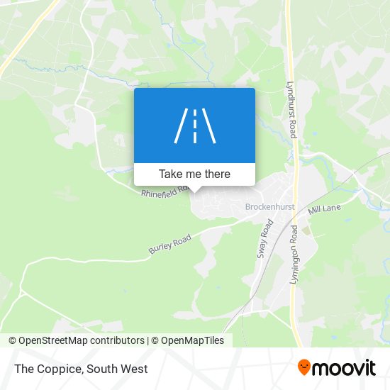 The Coppice map