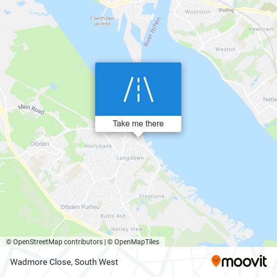 Wadmore Close map
