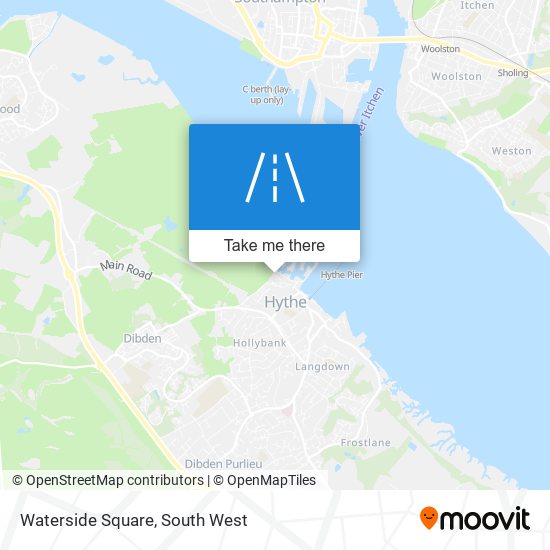 Waterside Square map