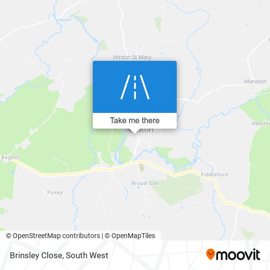 Brinsley Close map