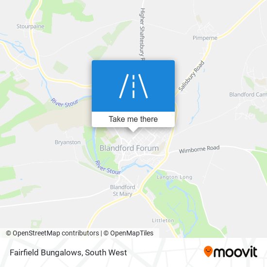 Fairfield Bungalows map