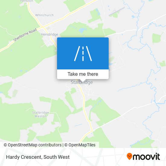 Hardy Crescent map