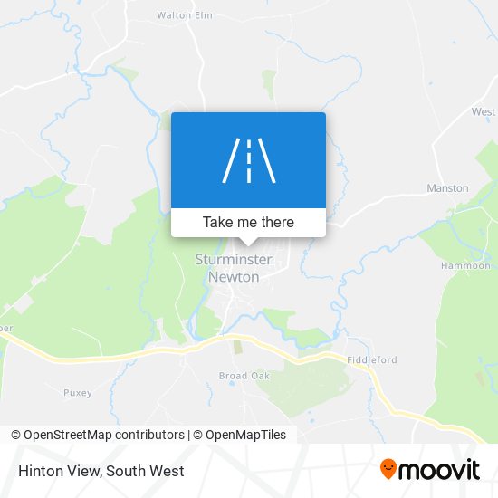 Hinton View map