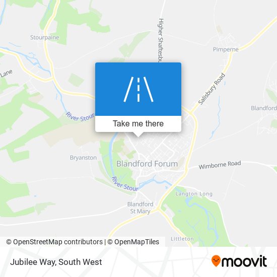 Jubilee Way map