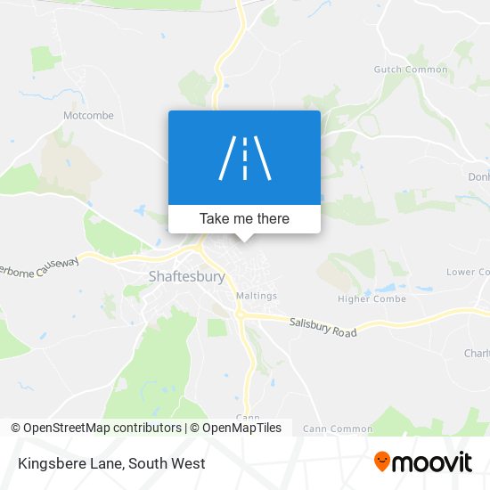 Kingsbere Lane map