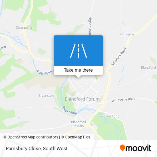 Ramsbury Close map