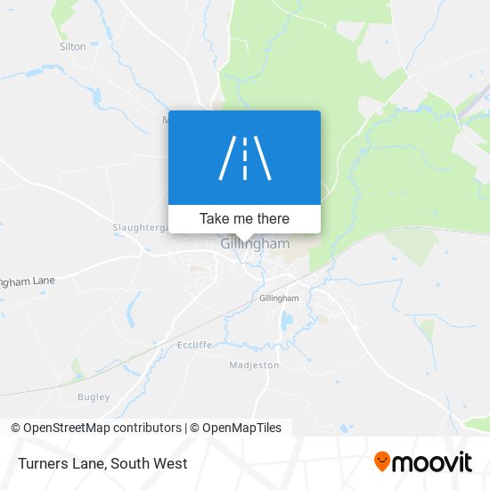 Turners Lane map