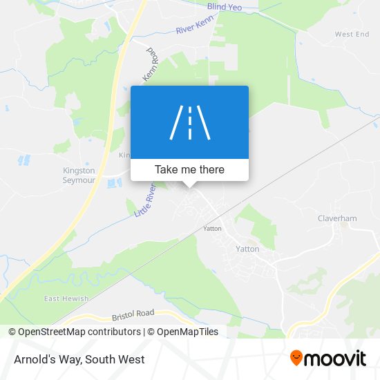 Arnold's Way map