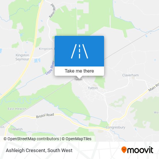 Ashleigh Crescent map