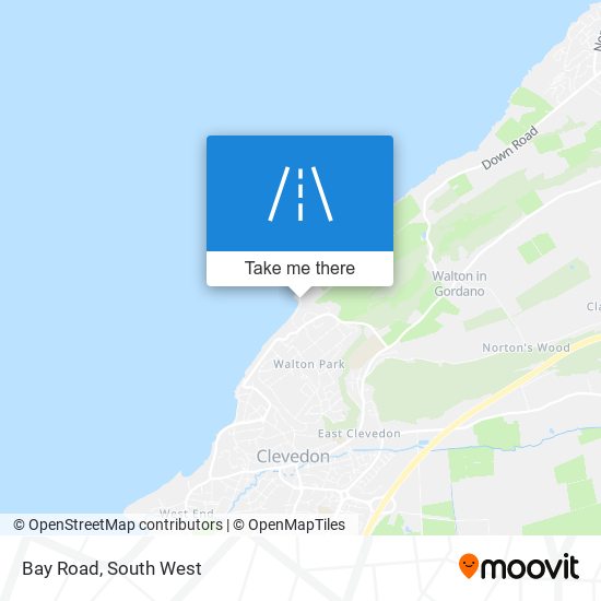 Bay Road map