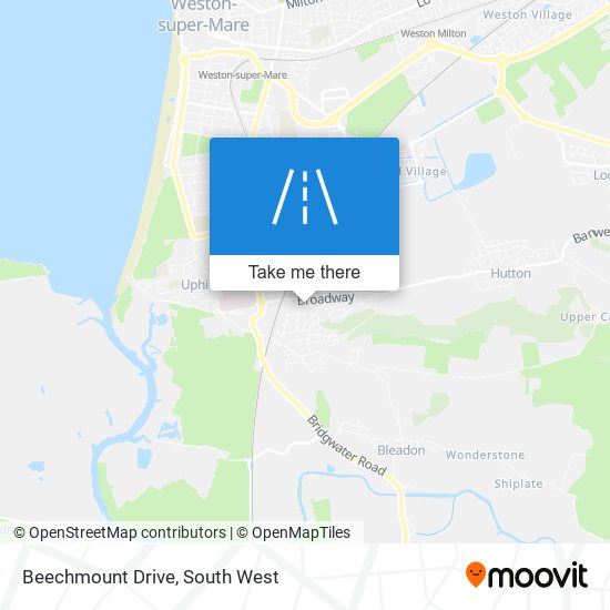 Beechmount Drive map