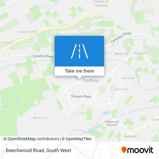 Beechwood Road map