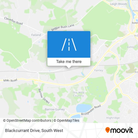 Blackcurrant Drive map