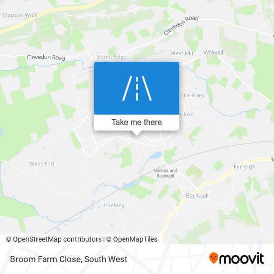 Broom Farm Close map