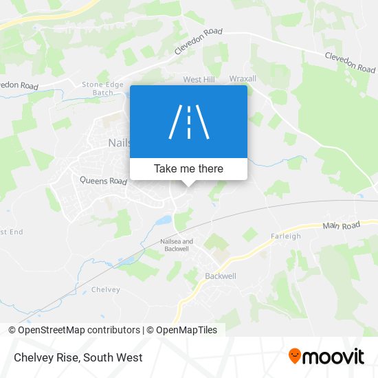 Chelvey Rise map