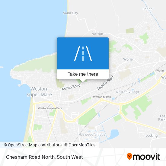 Chesham Road North map