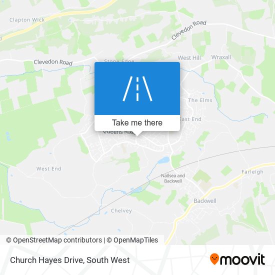 Church Hayes Drive map