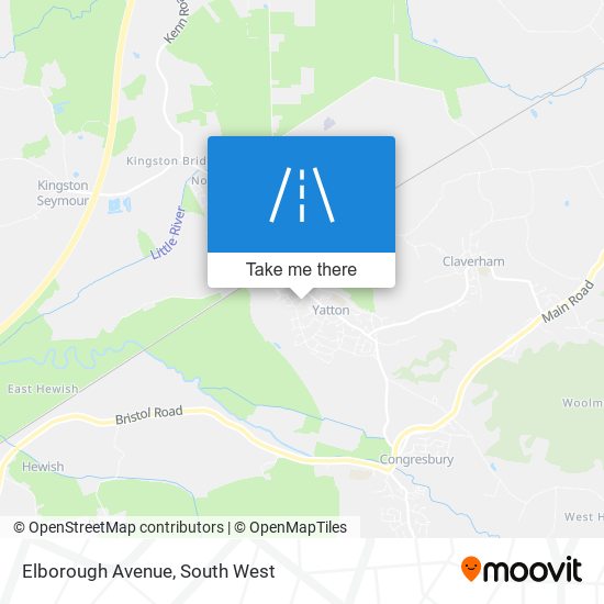 Elborough Avenue map