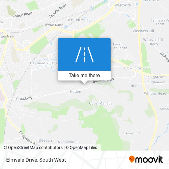 Elmvale Drive map