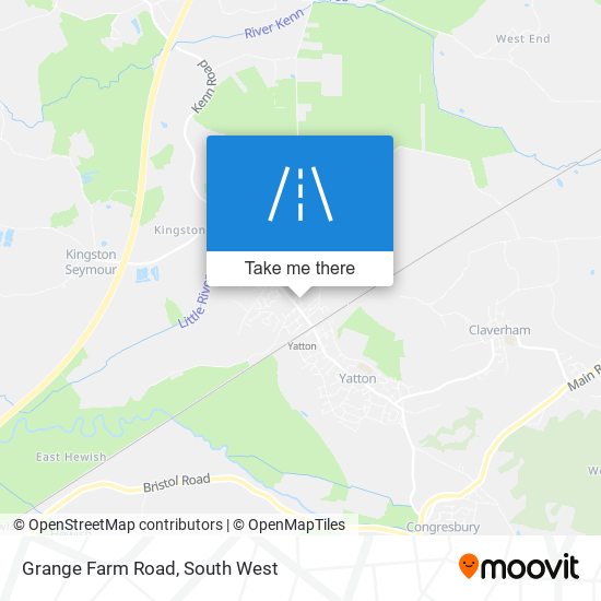 Grange Farm Road map