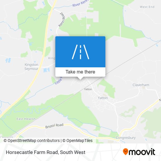 Horsecastle Farm Road map