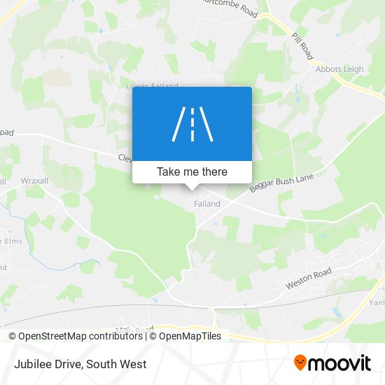 Jubilee Drive map