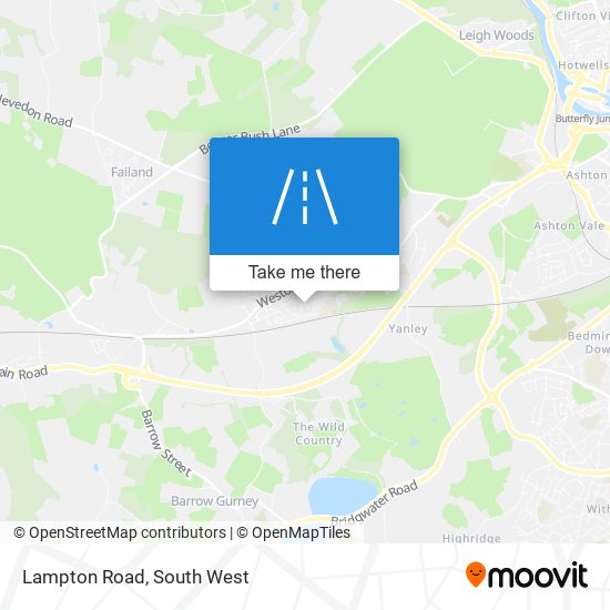 Lampton Road map