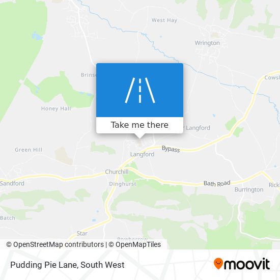 Pudding Pie Lane, North Somerset Public Transport