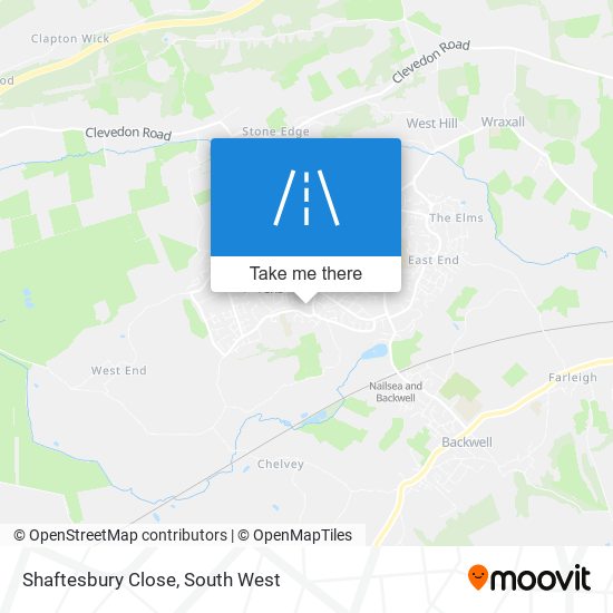 Shaftesbury Close map
