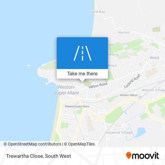 Trewartha Close map