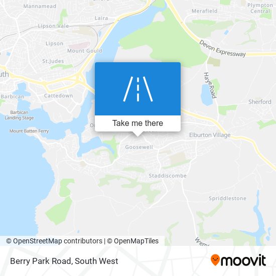 Berry Park Road map