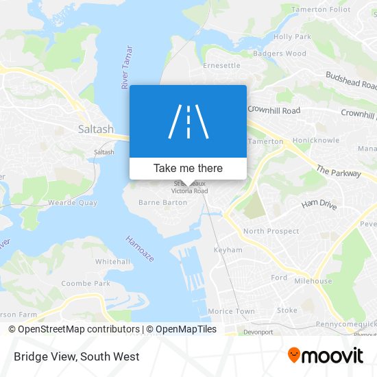 Bridge View map