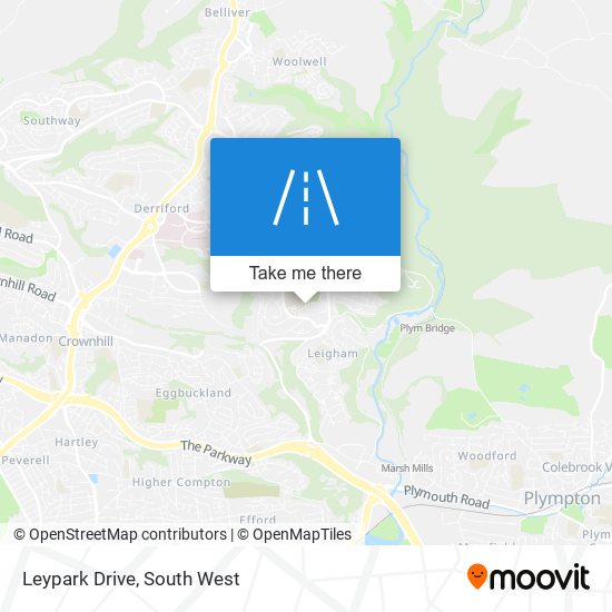 Leypark Drive map