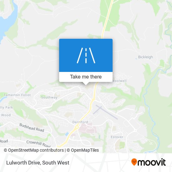 Lulworth Drive map