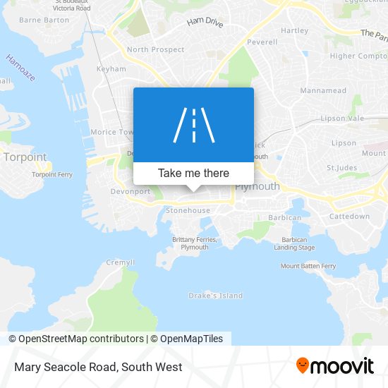 Mary Seacole Road map