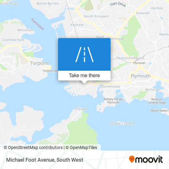 Michael Foot Avenue map