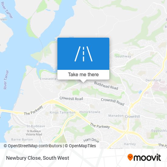 Newbury Close map