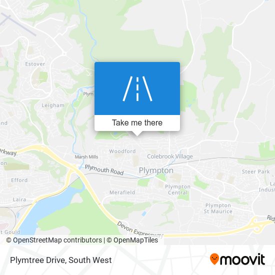 Plymtree Drive map