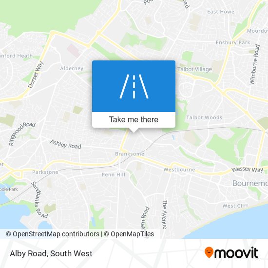 Alby Road map