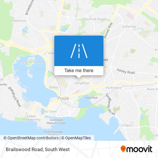 Brailswood Road map