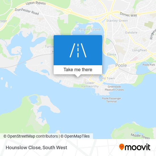 Hounslow Close map