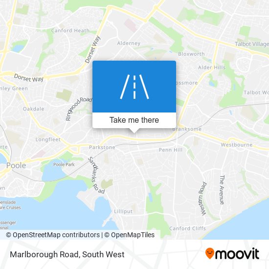 Marlborough Road map