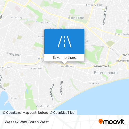 Wessex Way map