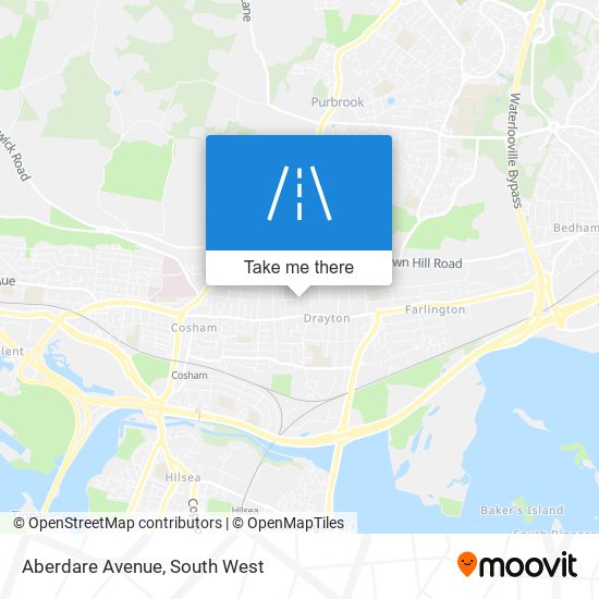 Aberdare Avenue map
