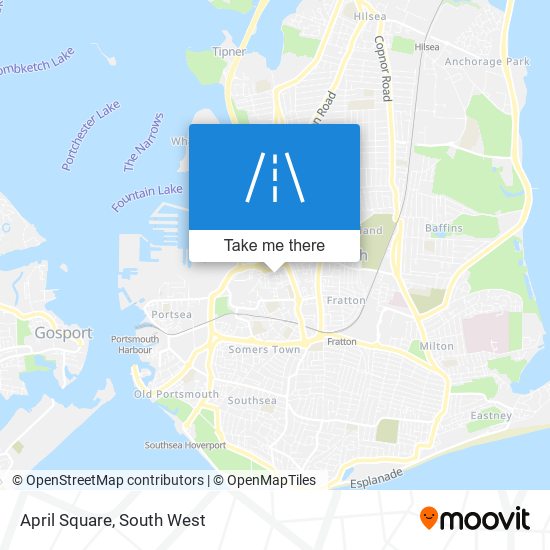 April Square map