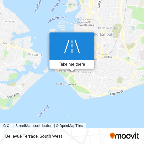 Bellevue Terrace map