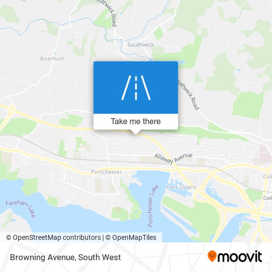 Browning Avenue map
