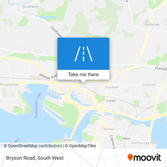 Bryson Road map