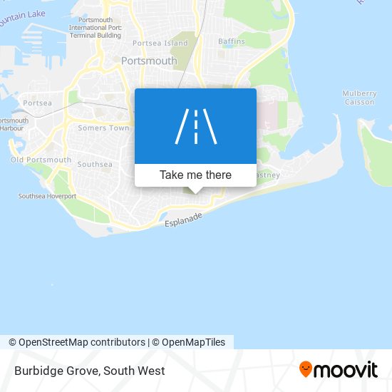 Burbidge Grove map